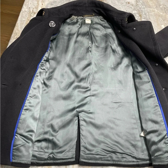 J.Crew Black Wool Peacoat Jacket Women’s XL - Picture 4 of 12